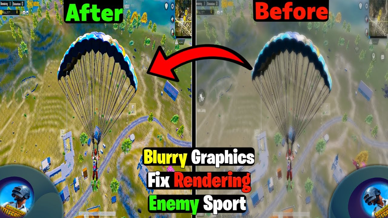 How Fix Gameloop Rendering & Blurry Graphics Problem in PUBGMobile /BGMI on Nvidia: IN URDU\ HINDI