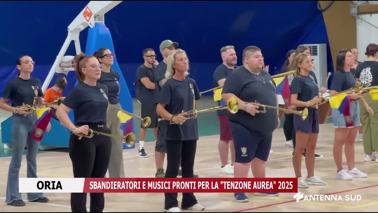 11 SETTEMBRE 2025   ORIA E CAROVIGNO SI PREPARANO ALLA ''TENZONE AUREA''