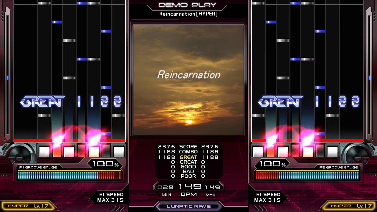 [BMS] ★★5 Reincarnation [HYPER] AUTOPLAY