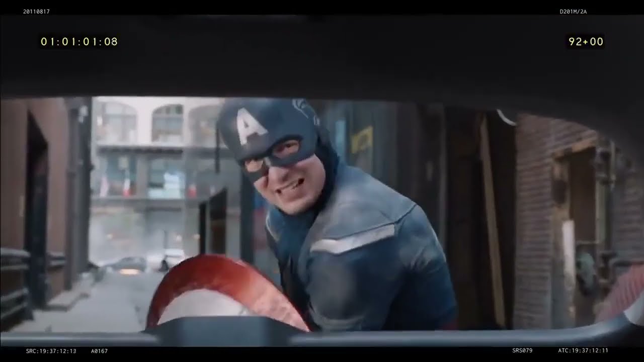 The Avengers (2012) | Deleted Scenes - Captain America Saves a Family