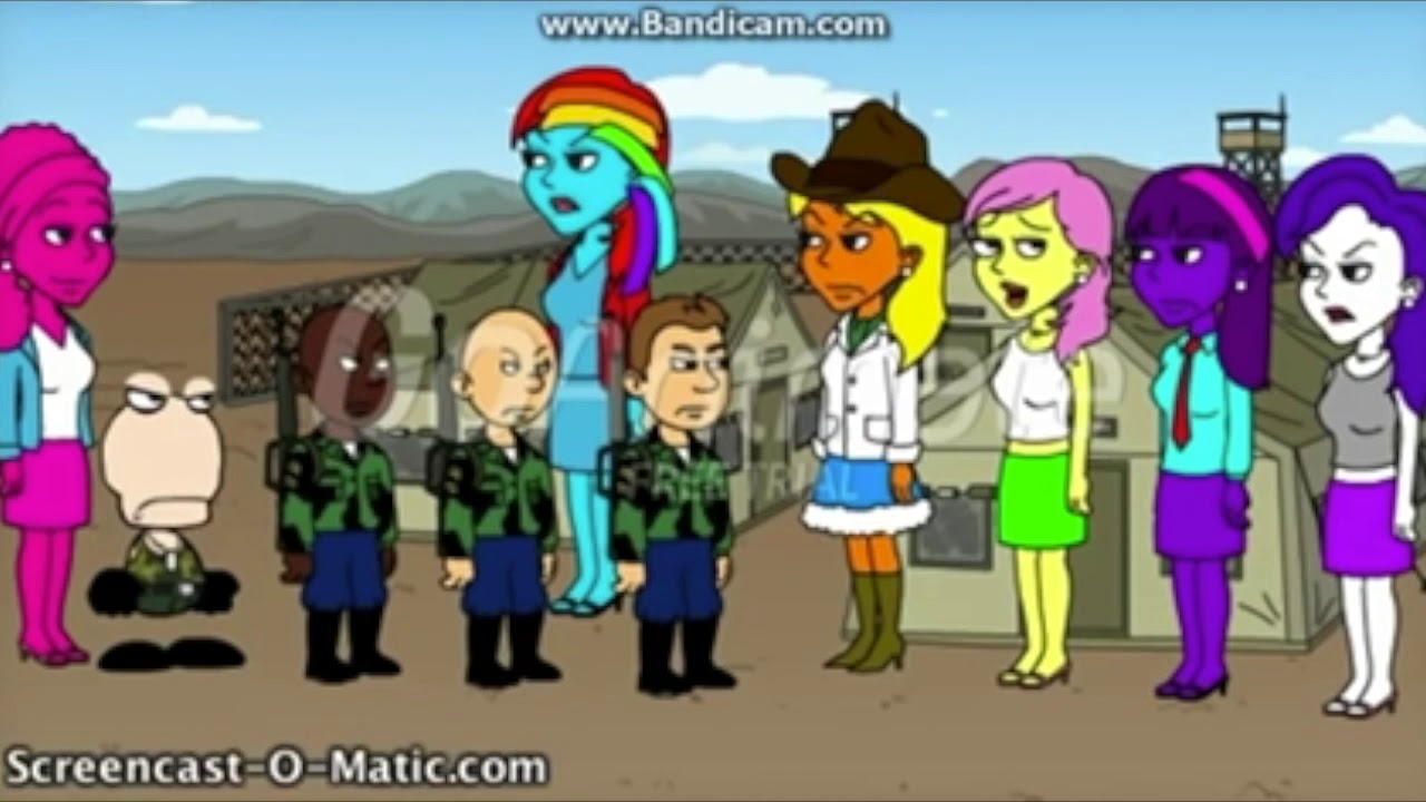 Caillou Gets Sent to Military School