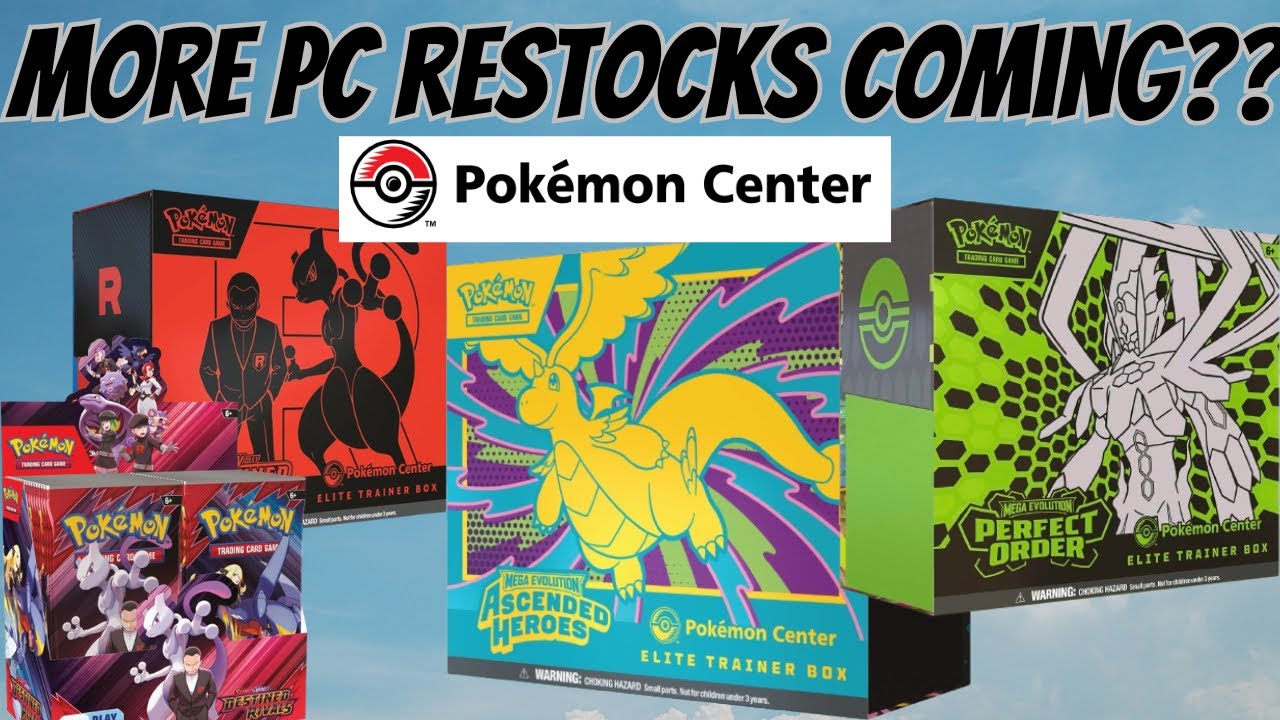 Ascended Heroes PC ETB Got Restocked More To Come??