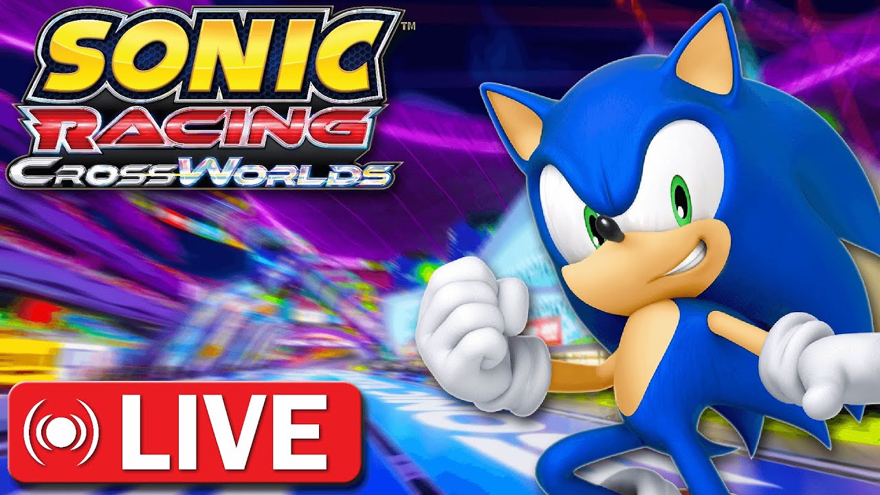 Playing Sonic Racing: Crossworlds online