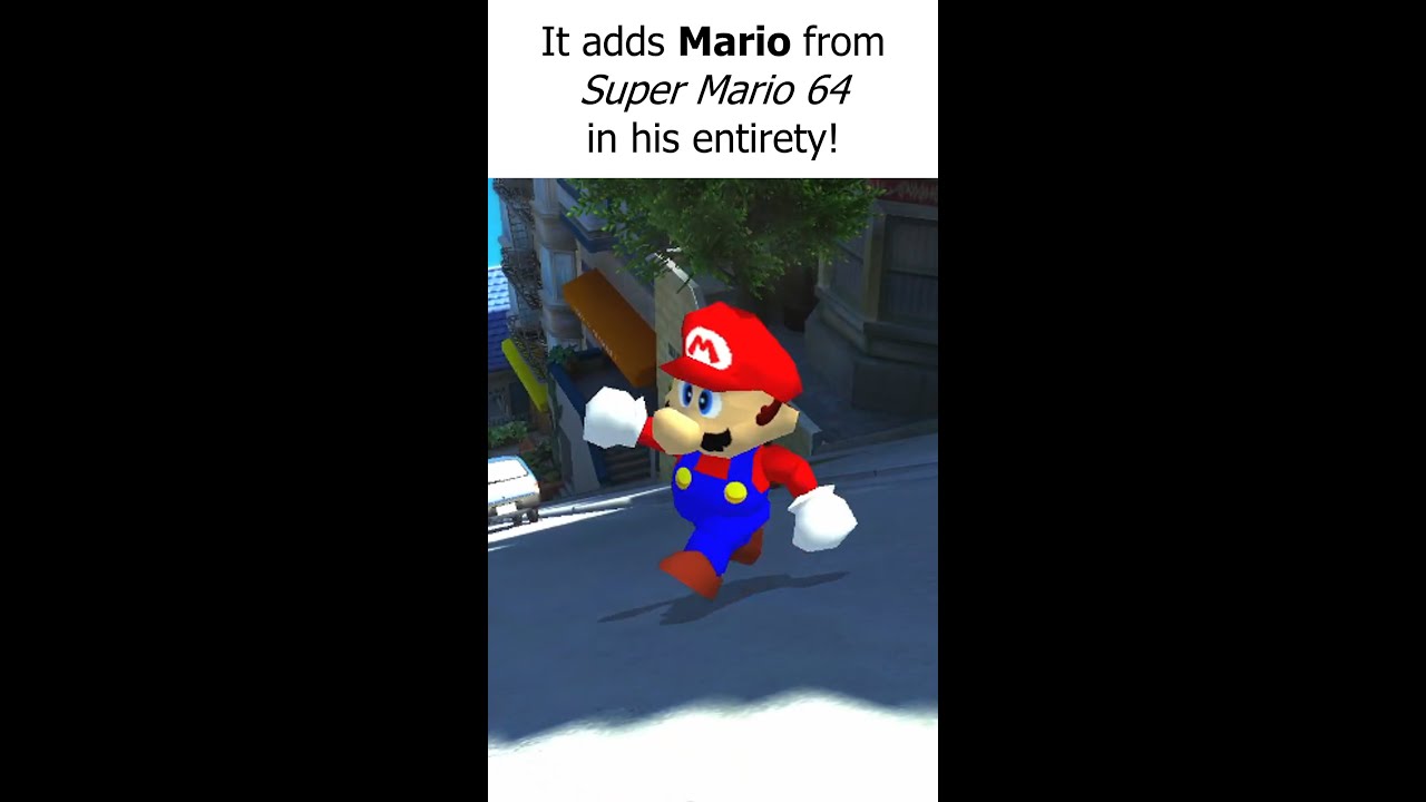 Can Mario Escape from the City? (SM64 in Sonic Gens MOD)