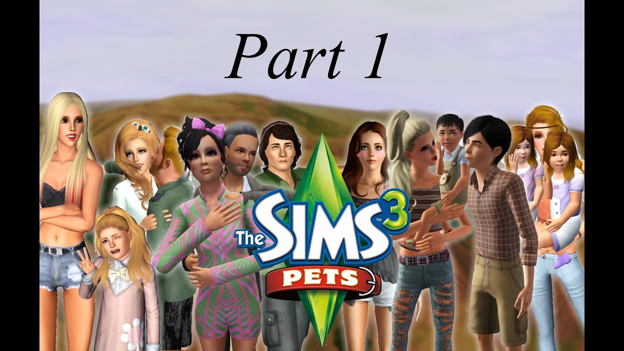 Sims 3 pets LP part 1: Create a sim!