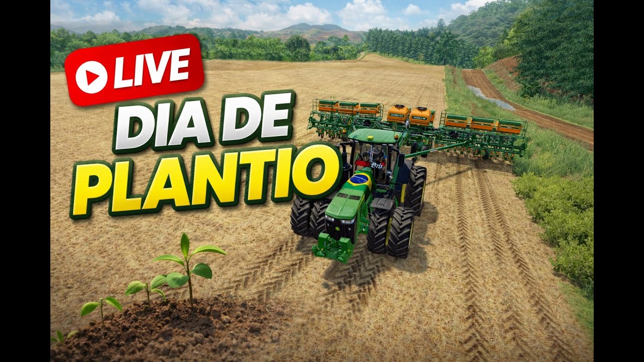 Dia de Plantio Mapa Agronópolis Farming simulator 22 @reccogameplay