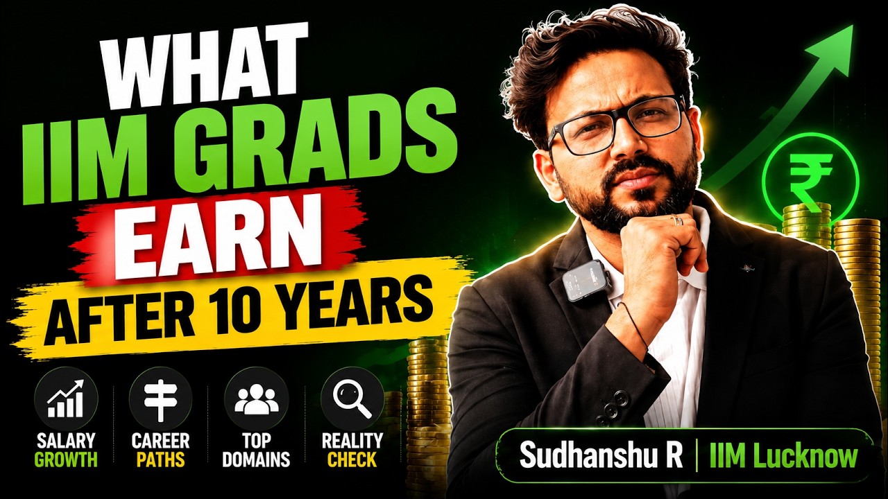 IIM Salary Reality: What Happens 10 Years After Your MBA? | MBA Litmus | Sudhanshu Sir