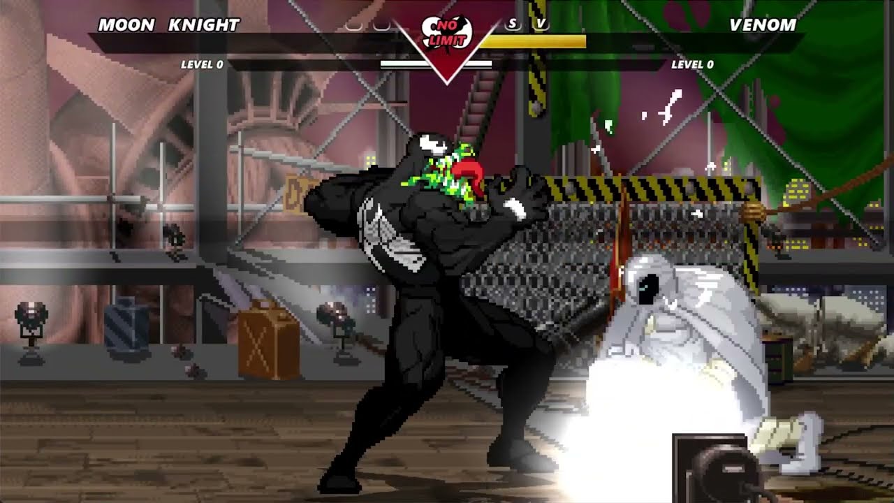 MOON KNIGHT VS VENOM | MARVEL VS CAPCOM MUGEN