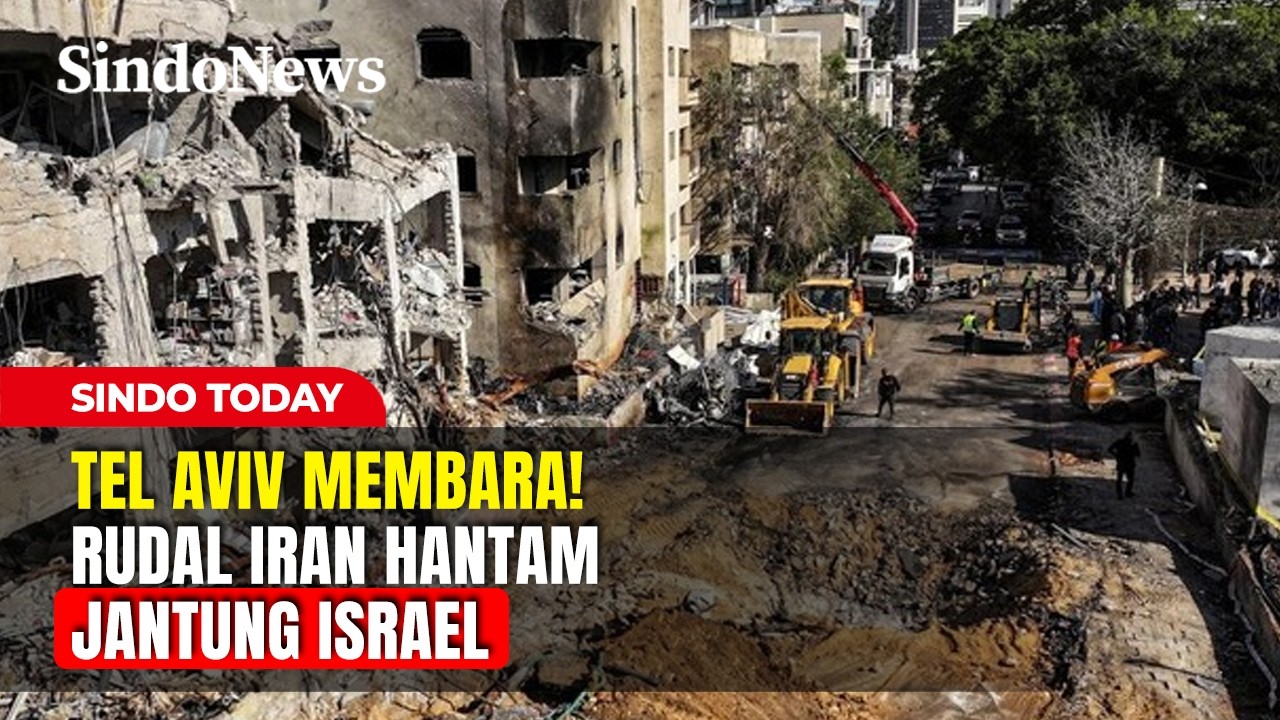 Tel Aviv Membara! Rudal Iran Hantam Jantung Israel | Sindo Today | 07/03 | PART 1