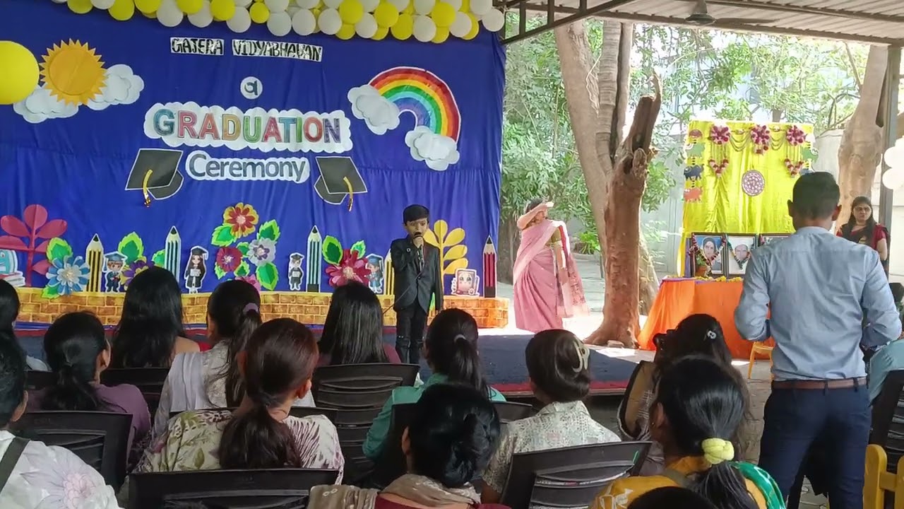 Graduate day, speech, bal graduate day , school , gujarati, gujarati speech,