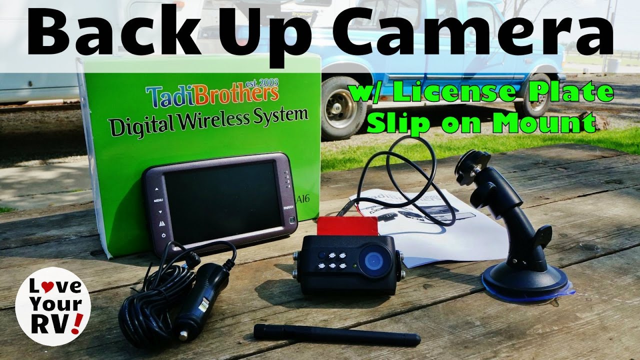 Wireless License Plate Back Up Camera Review