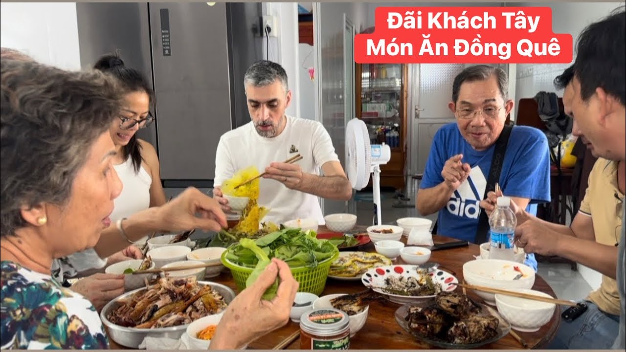 Đãi Khách Tây Về Chơi Nhà .!Tôi Người Miền Tây 