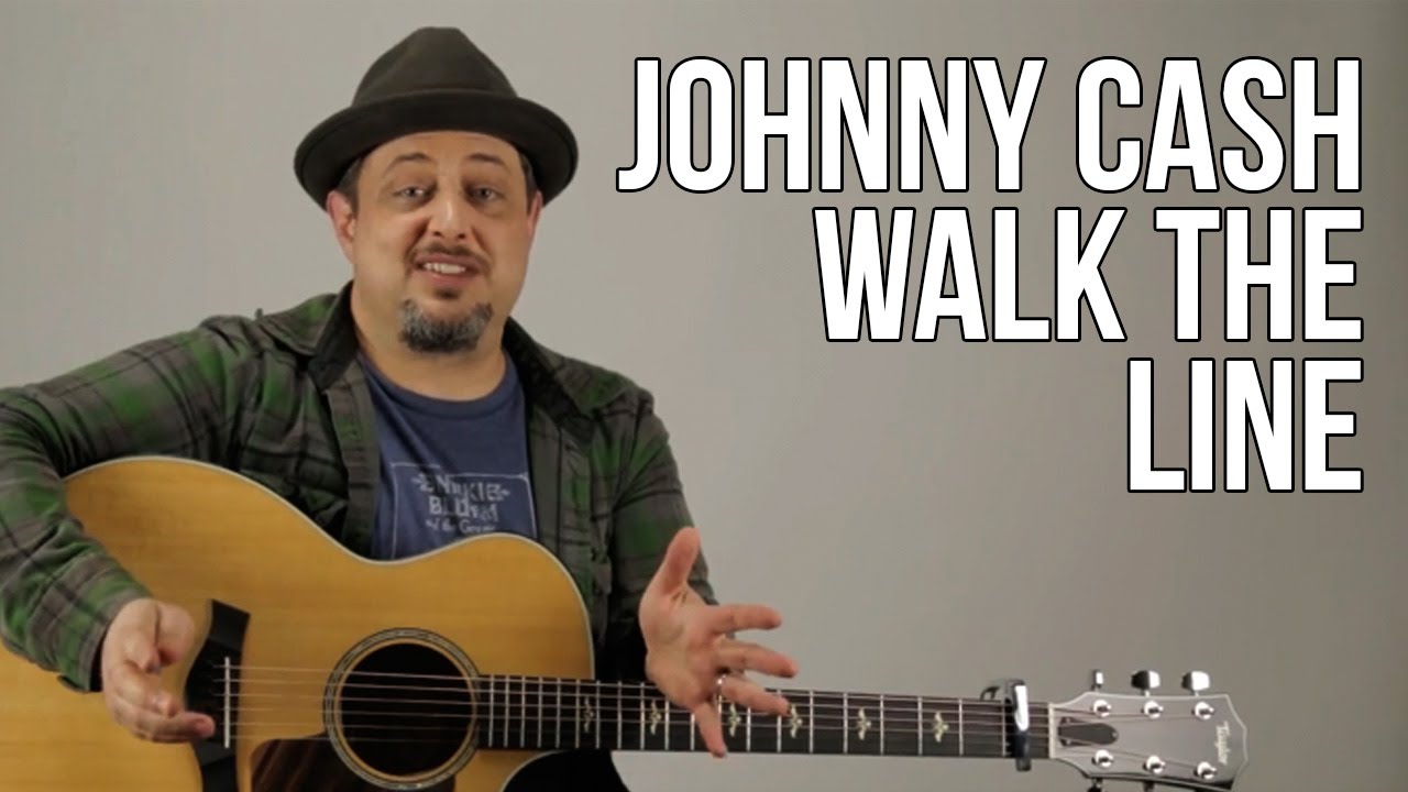 How To Play Johnny Cash - I Walk The Line (Chords and Rhythm)