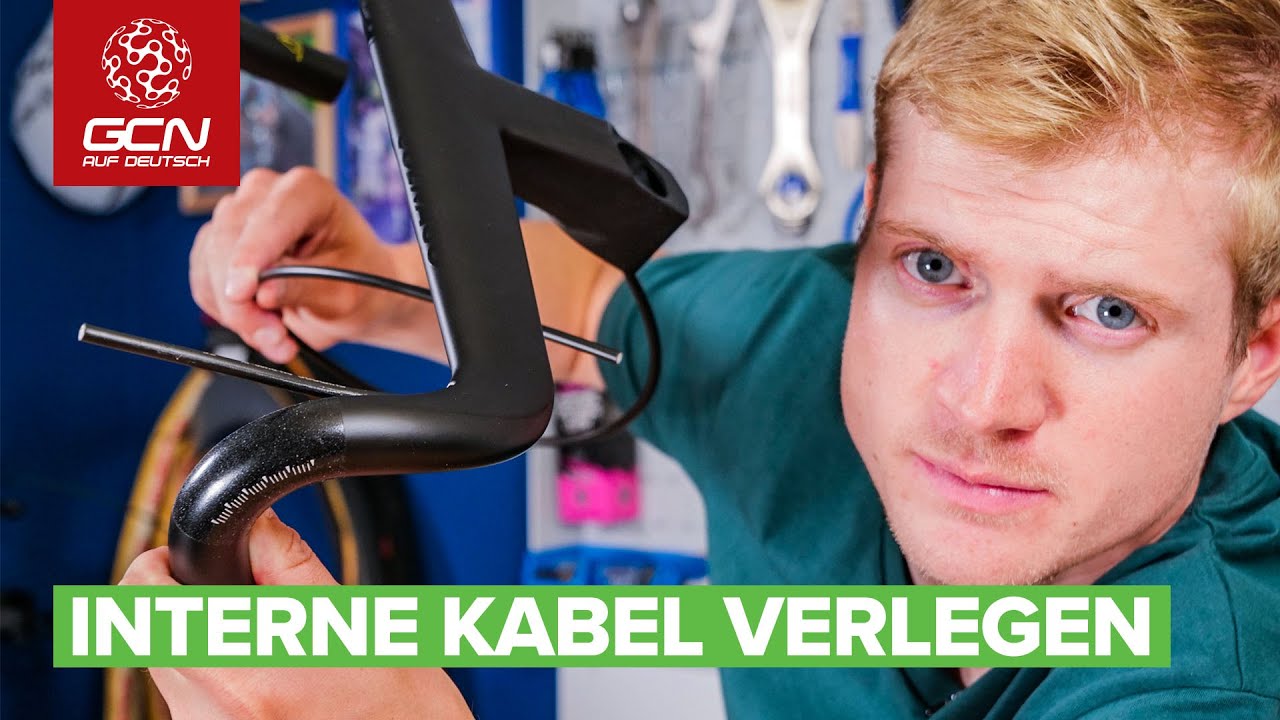 Wie man die Kabel am Lenker intern verlegt
