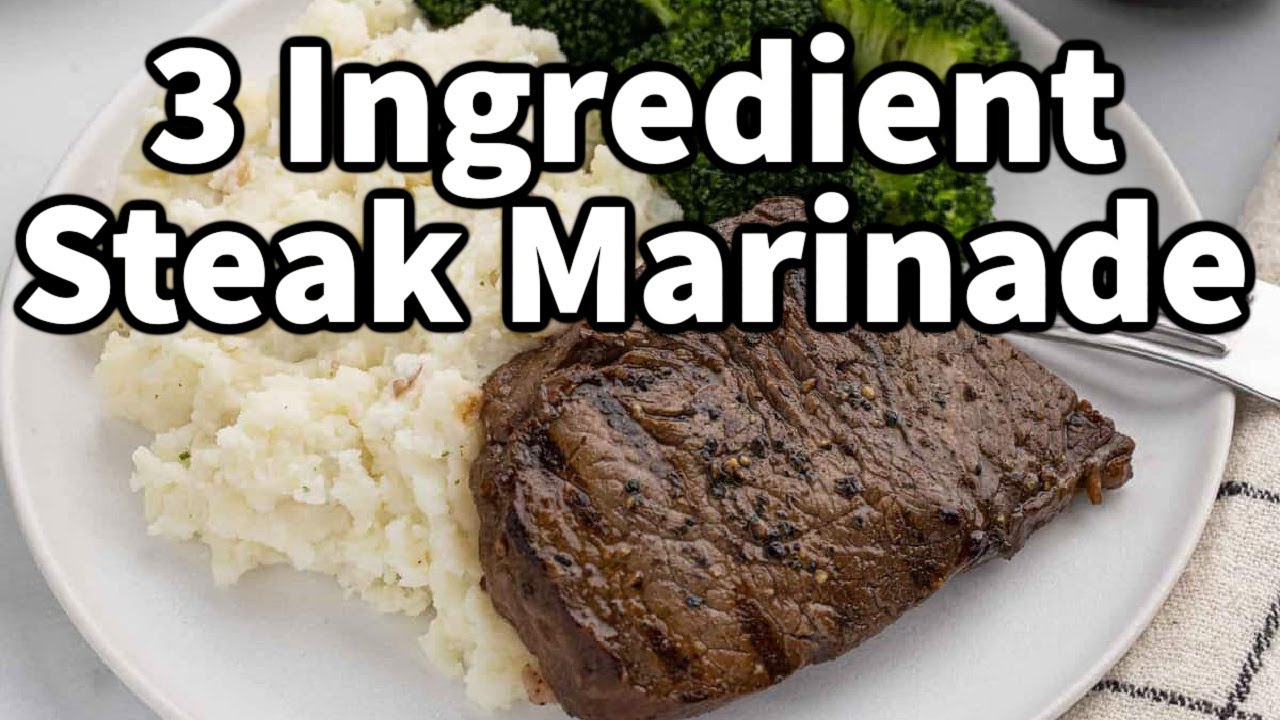 Лучший маринад для стейка из 3 ингредиентов: беспроигрышный вкус!