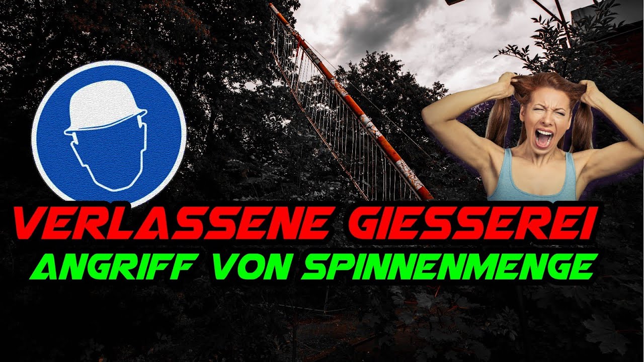 RIESIGE VERLASSENE GIESSEREI