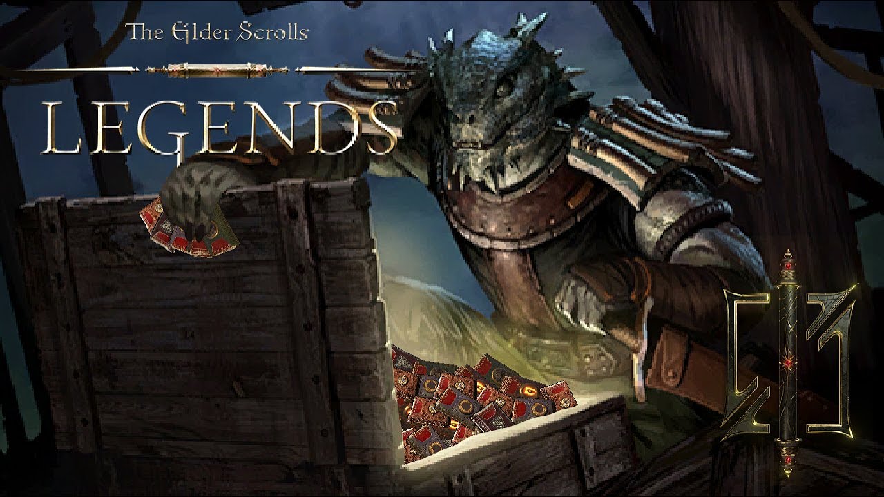 Elder Scrolls Legends: 100 Card Pack Opening!!!