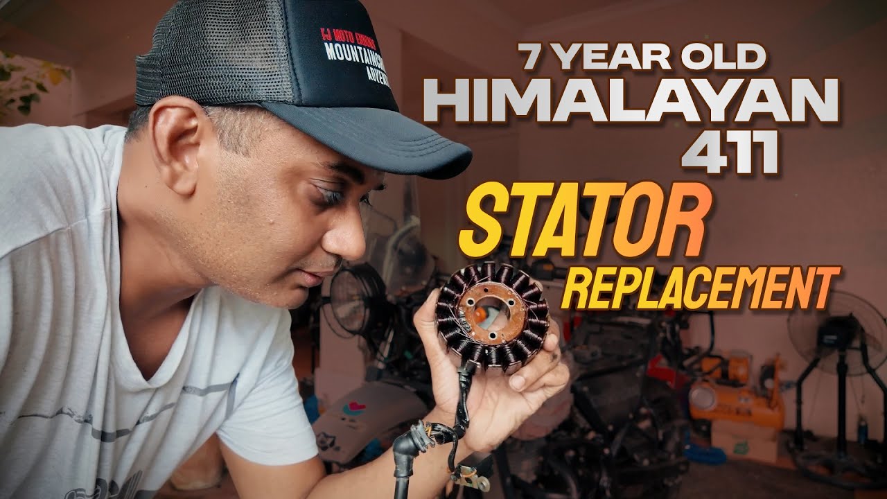 Royal Enfield Himalayan 411 | Stator Replacement After 7 Years
