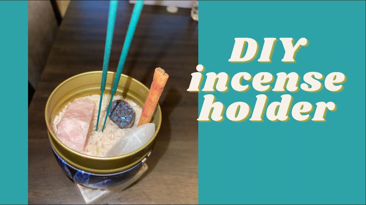 Brilliant DIY Incense holder!! Must see!!