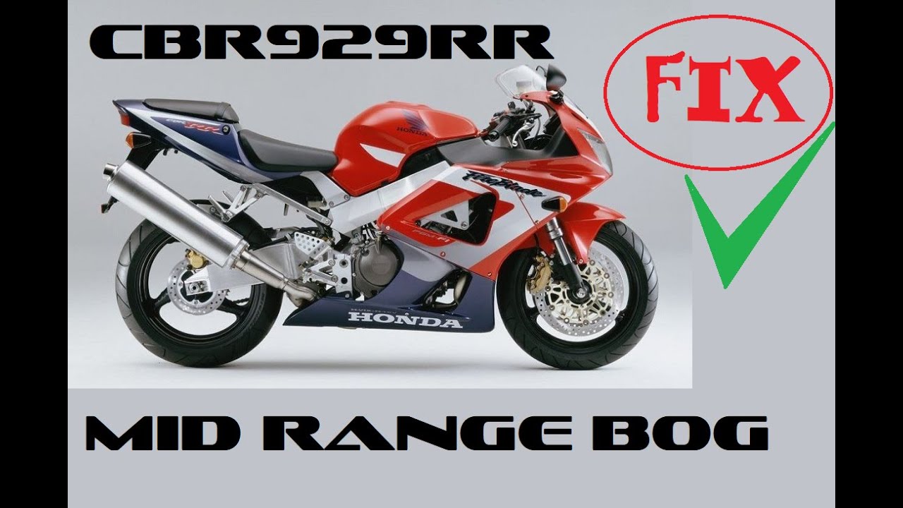 CBR929rr 954rr Bogging Mid Range Fix
