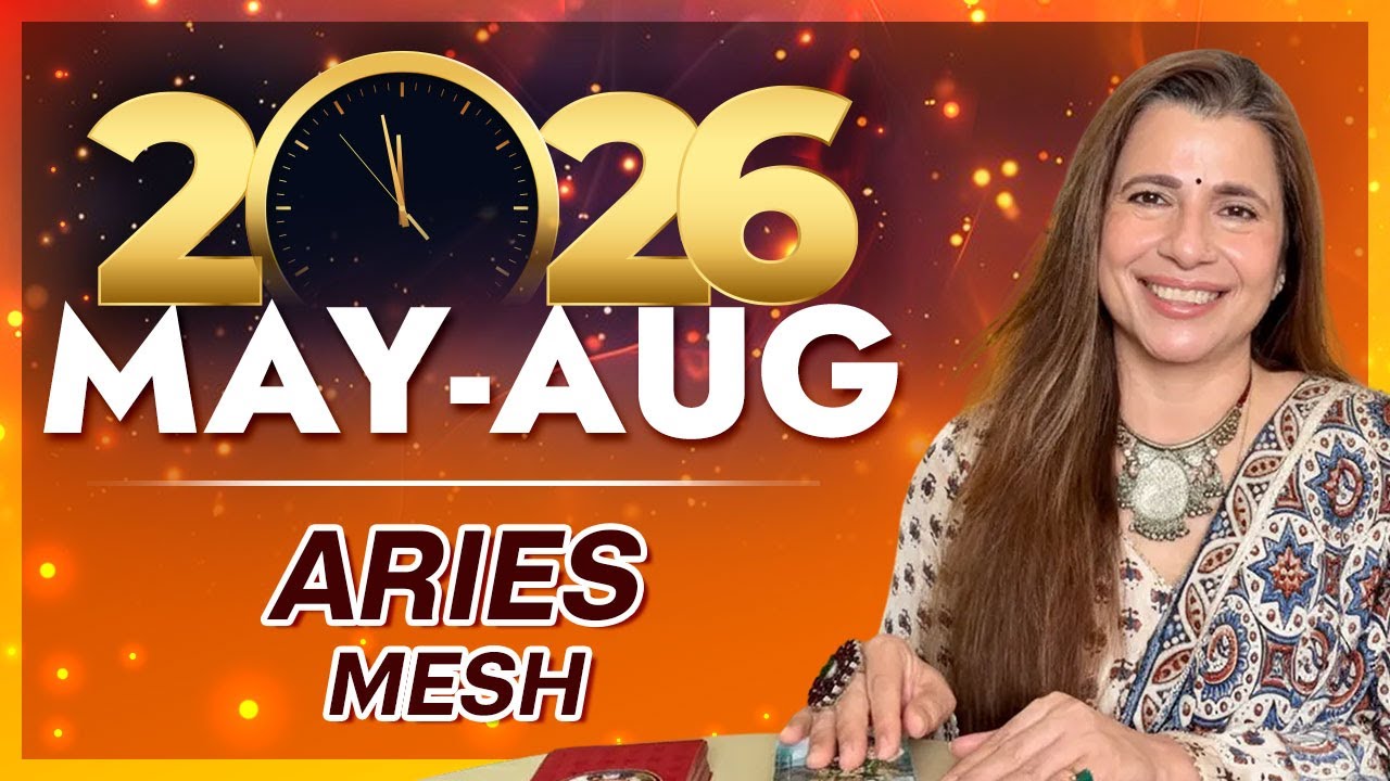 ♈ 2026 May - Aug Aries (Mesh) Horoscope | मेष राशि मई - अगस्त 2026 राशिफल | Tarot Reading
