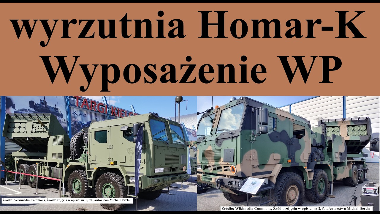 wyrzutnia Homar-K - wyposażenie WP