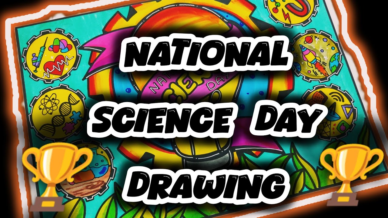 National Science Day Drawing/Science Day Poster/National technology day drawing