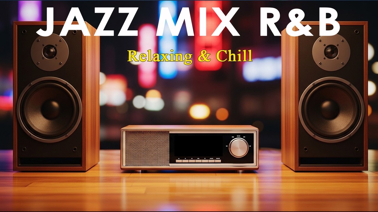 Jazz Mix R&B  - Relaxing & Chill, Bossa Nova Instrumental for Relaxation Work And Study.