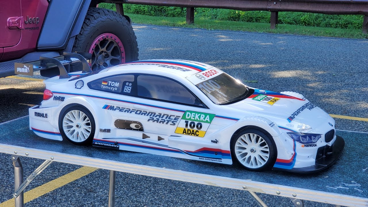 FG Modellsport BMW M4 Sportsline Electric 1/5 at lost Traction event 06/15/24