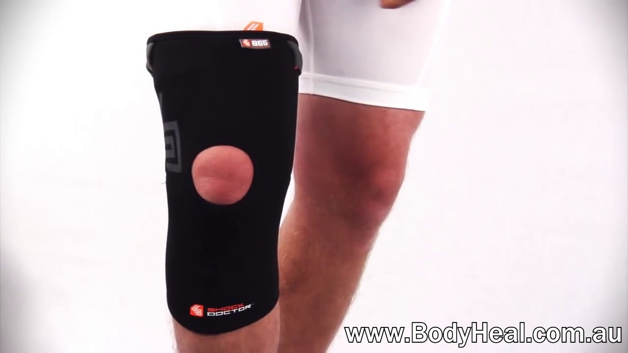 Shock Doctor Knee Compression Sleeve With Open Patella 865