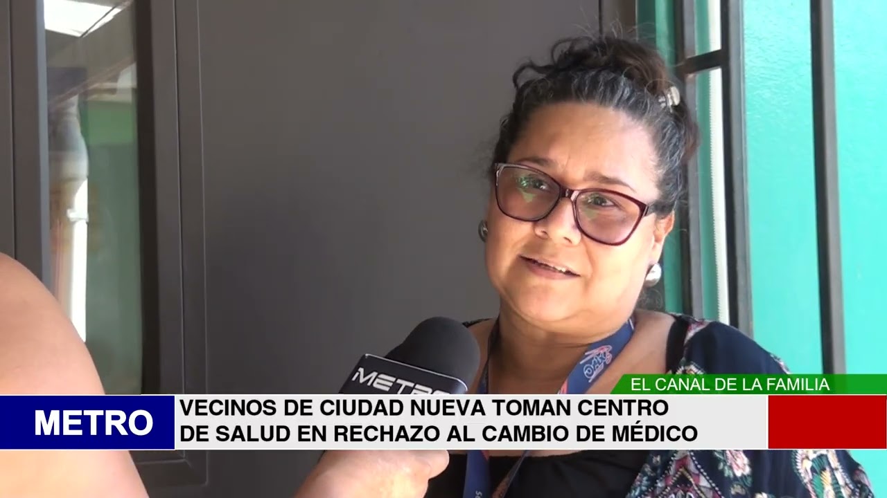 VECINOS DE CIUDAD NUEVA TOMAN CENTRO DE SALUD EN RECHAZO AL CAMBIO DE MÉDICO