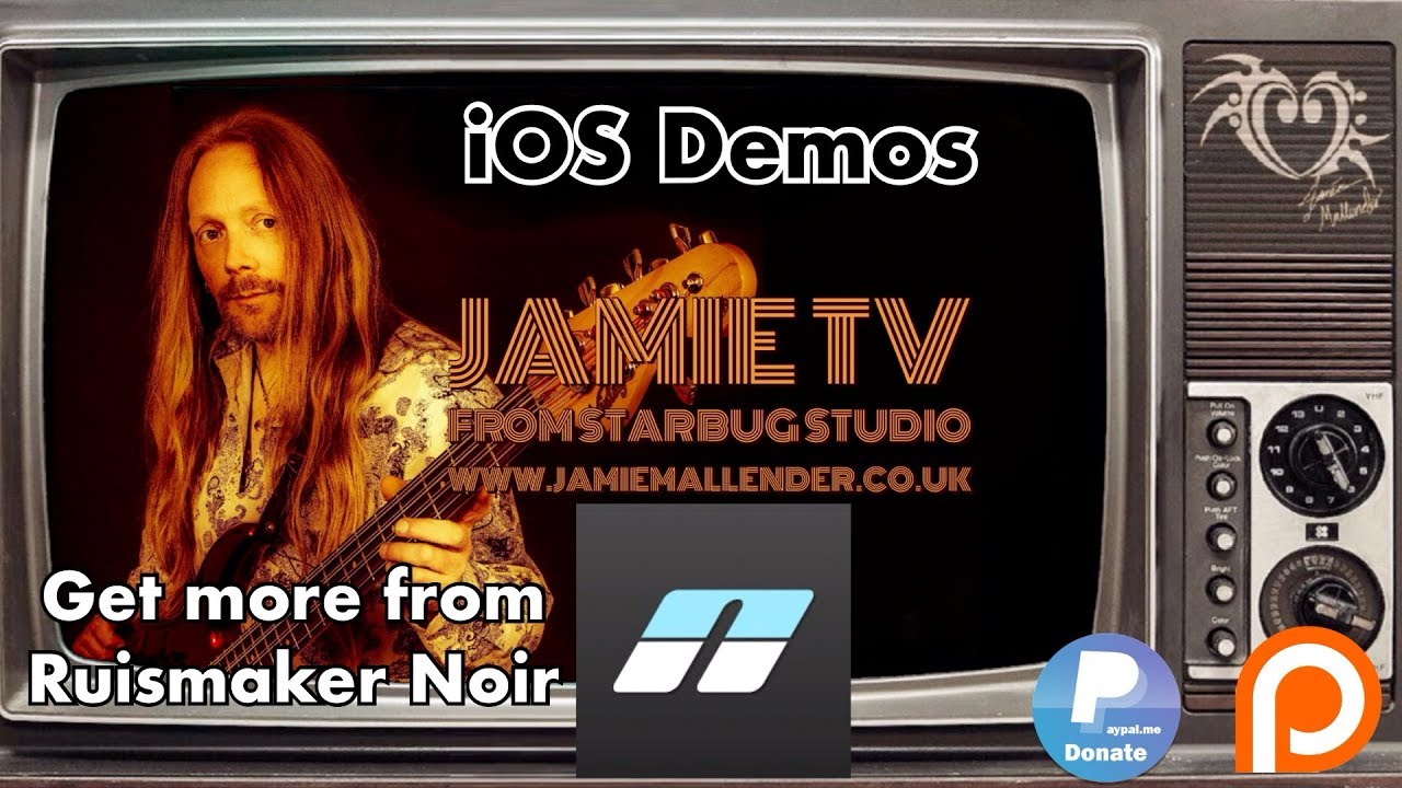iOS Music - Record Midi From Ruismaker Noir into a DAW