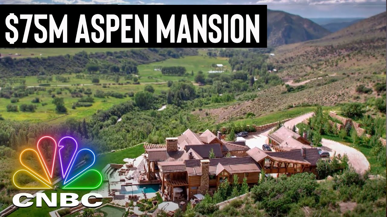 $75M ASPEN MANSION | Secret Lives Of The Super Rich