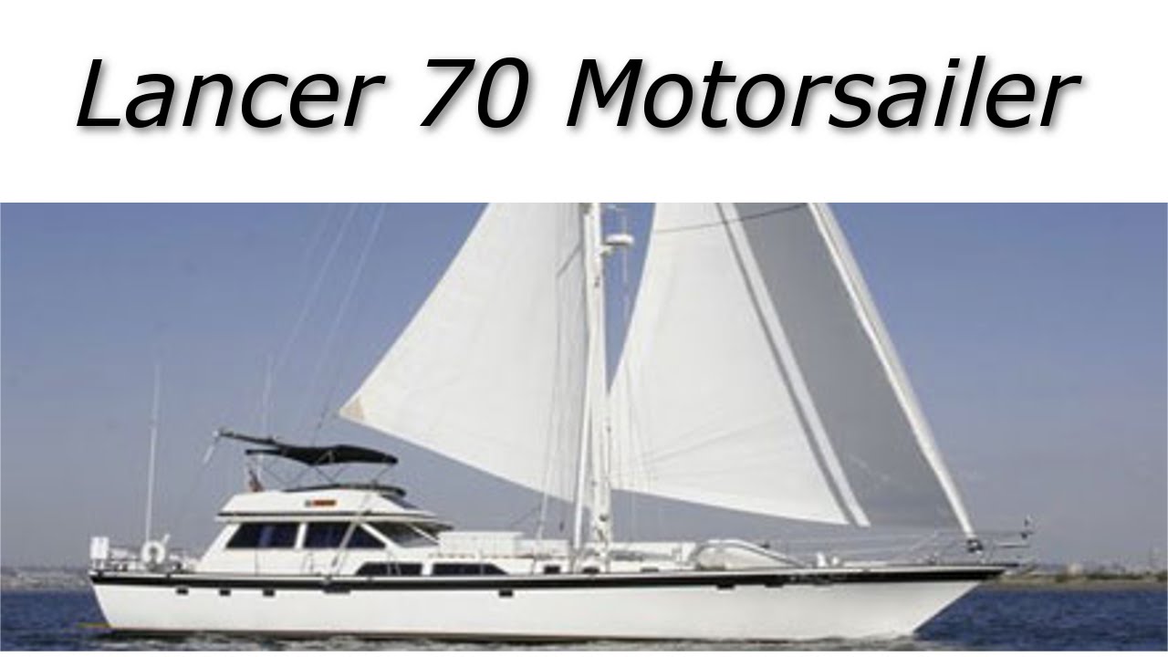 Lancer 70 Motorsailer Yacht For Sale: Walkthrough