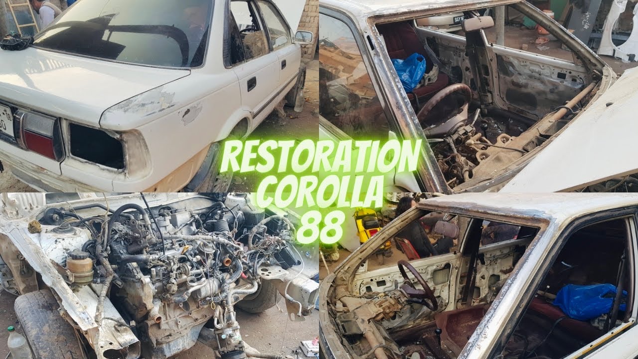 JDM Toyota Corolla 1990 | CE90 | Restoration | Part 1