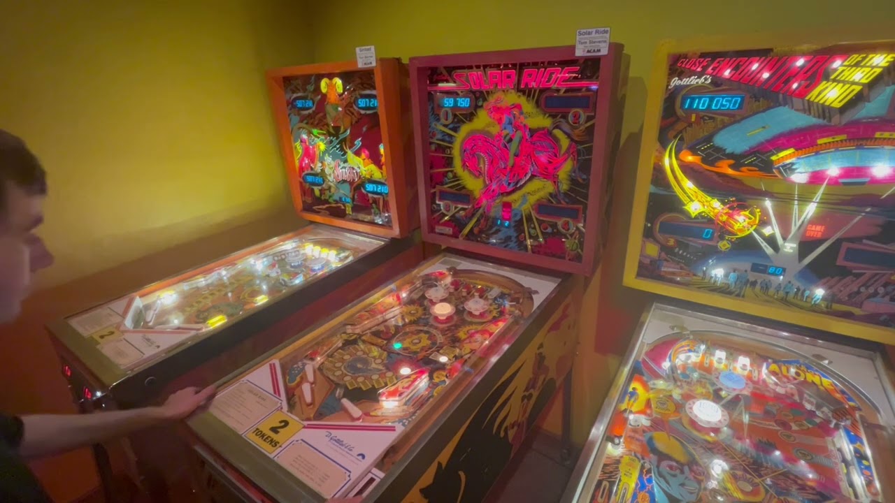 Gottlieb Solar Ride Pinball (1979) - FunSpot - Laconia, NH