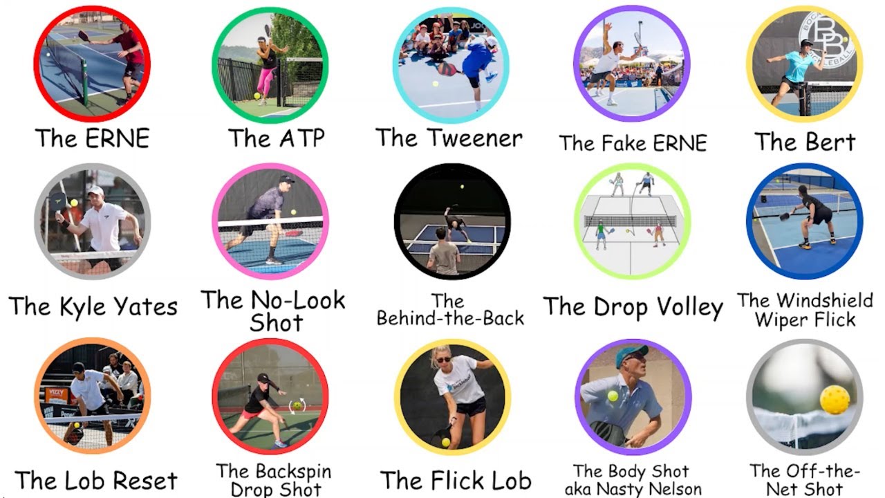 Every Pickleball TRICK SHOT Explained In Detail