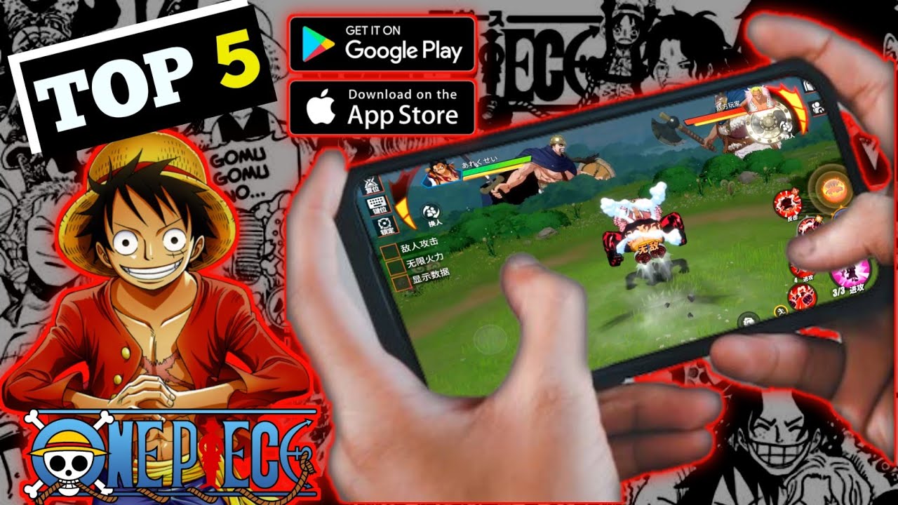 Top 5 Best ONE PIECE Games For Mobile In 2025 | Best alAnime Games For Android and Ios