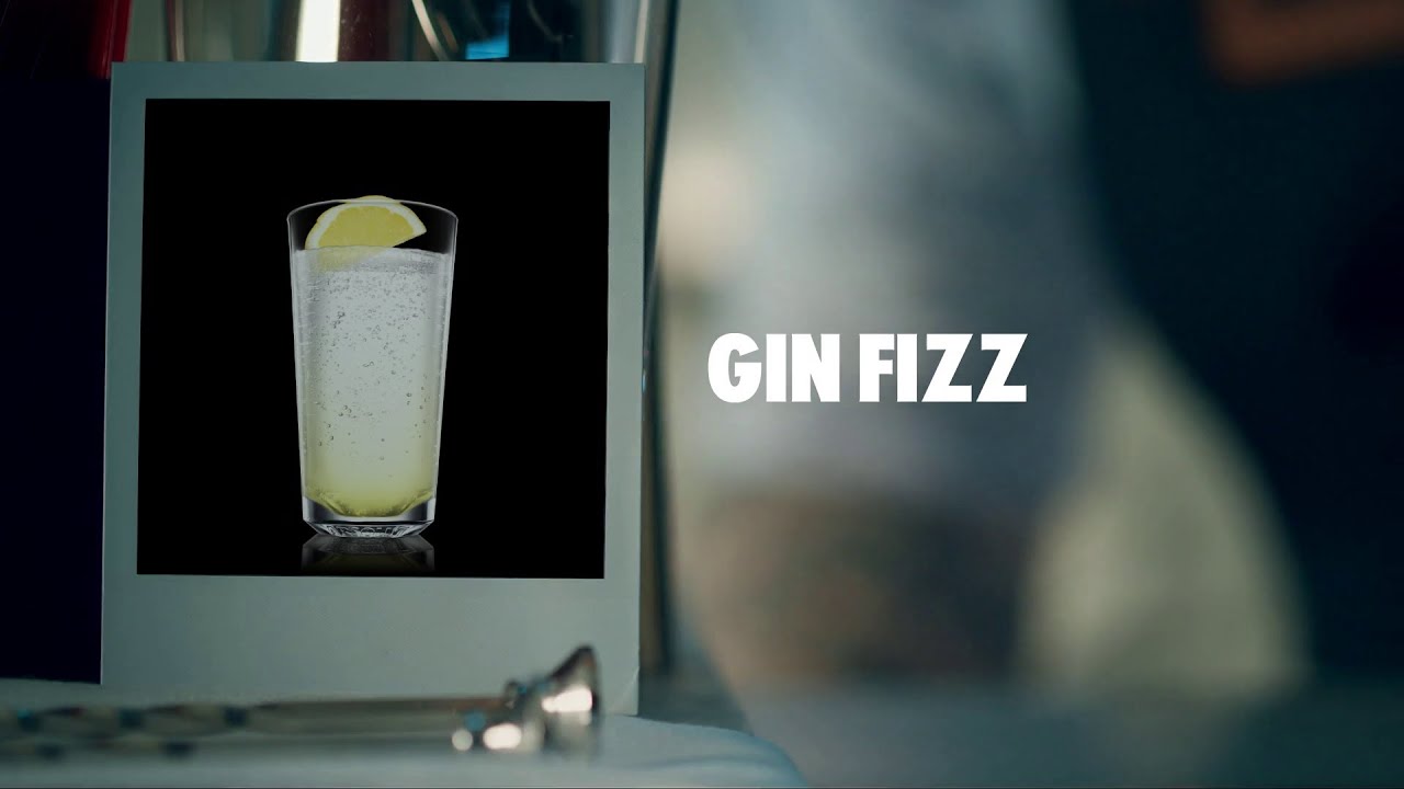 GIN FIZZ DRINK RECIPE - HOW TO MIX