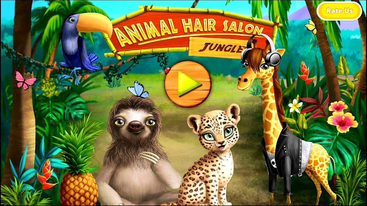 Jungle Animal Hair Salon - Android Gameplay Full HD 1080p60