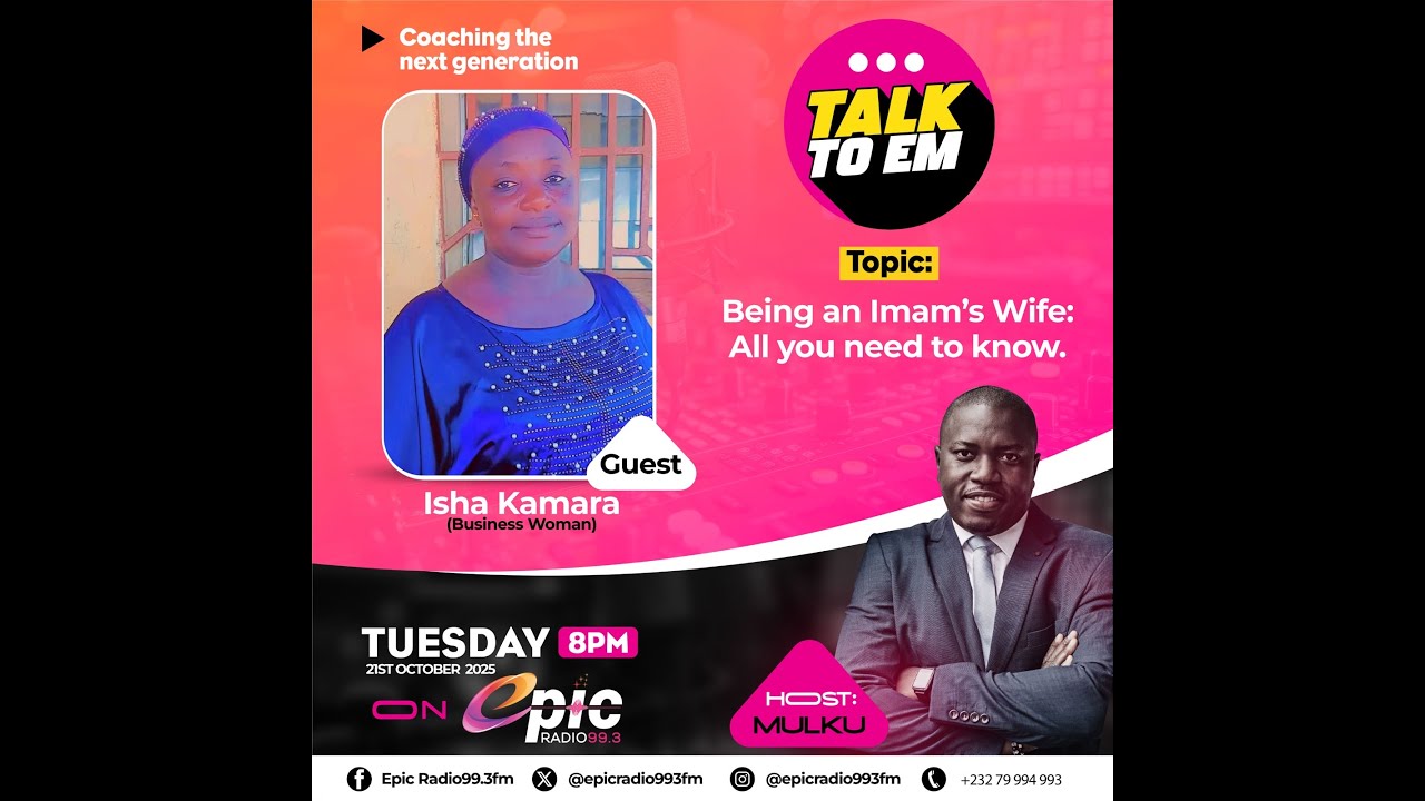 Being an Imam's Wife: All you need to know - Talk to Em Show with Mulku -  21 October 2025