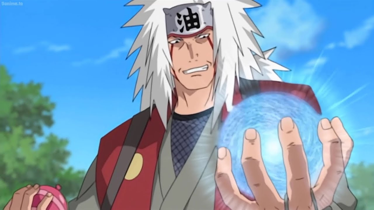 Naruto was guided by Jiraiya to perfect the Rasengan technique.The Fourth Hokage's advanced ninjutsu
