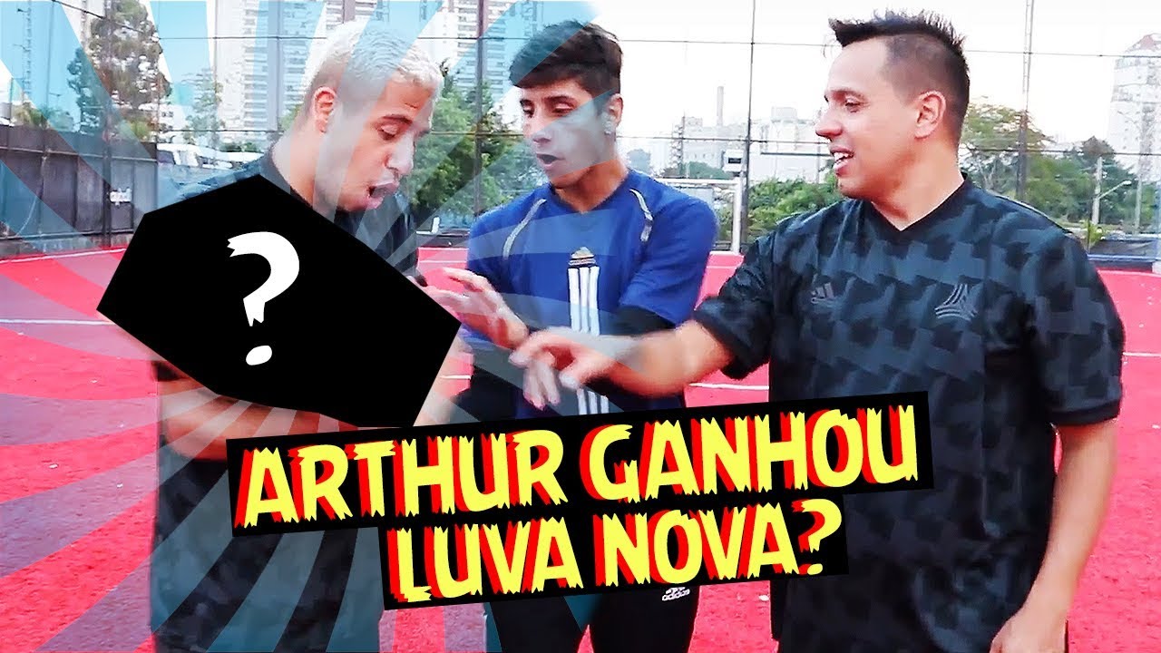 VALENDO UMA LUVA NOVA PRO ARTHUR
