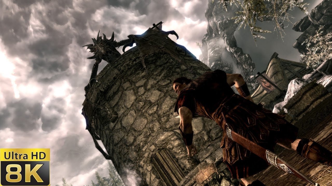 The Elder Scrolls V: Skyrim SE - Part 1: Intro (8K/60FPS)