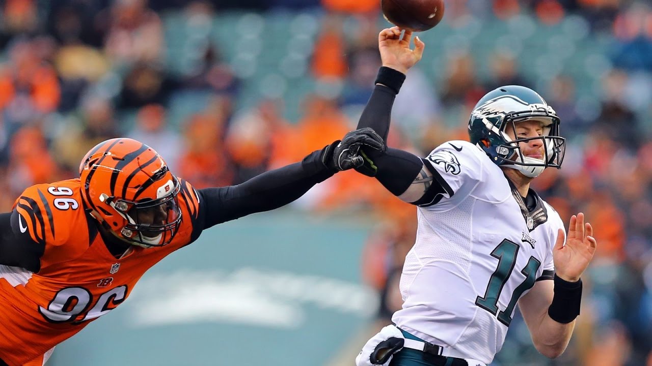 Carlos Dunlap vs Eagles (NFL Week 13 - 2016) - 4 Tackles, 0.5 Sack + 2 PDEF! | NFL Highlights HD