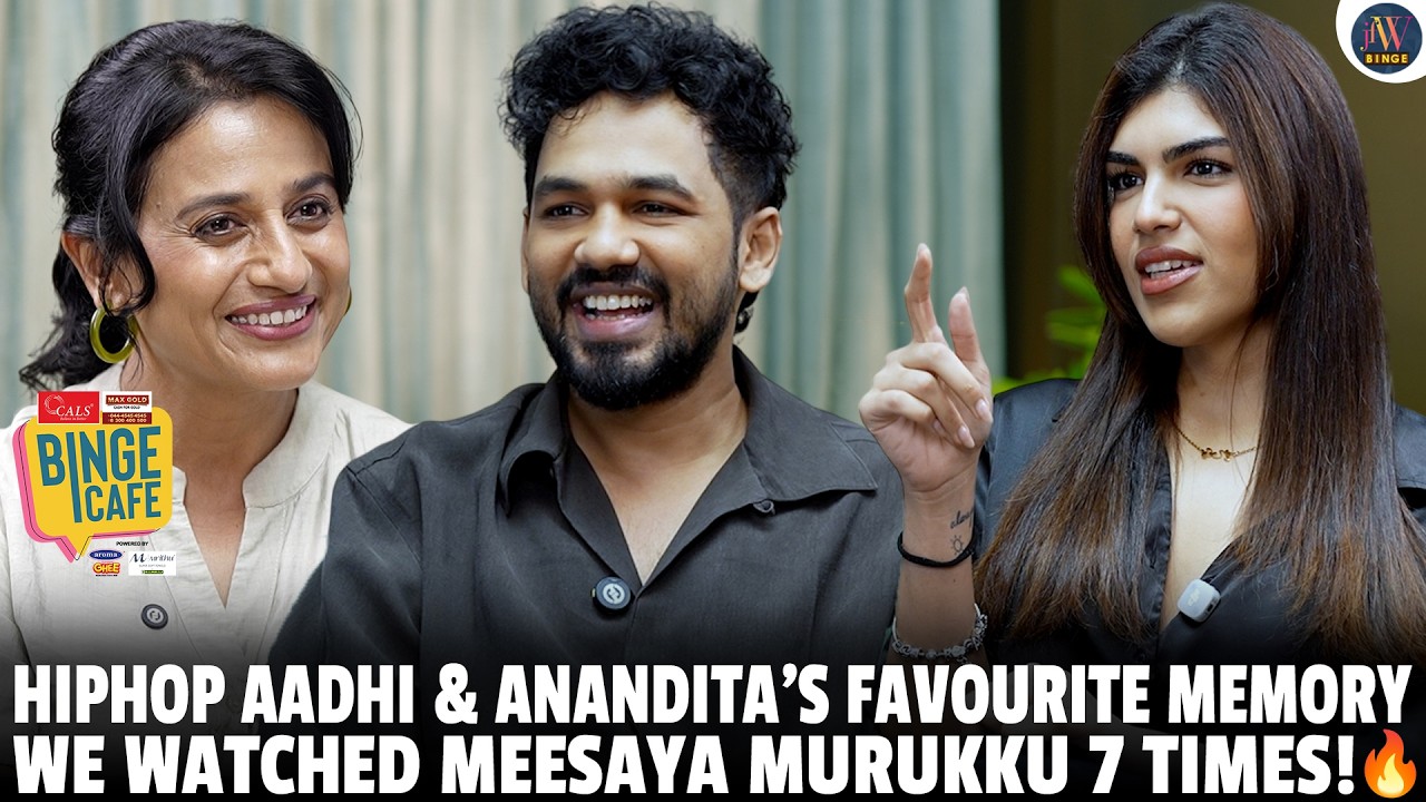 Hip Hop Aadhi - Meesaya Murukku 2 Has Many Important Stories To Tell | Anu Hasan | JFW Binge Cafe