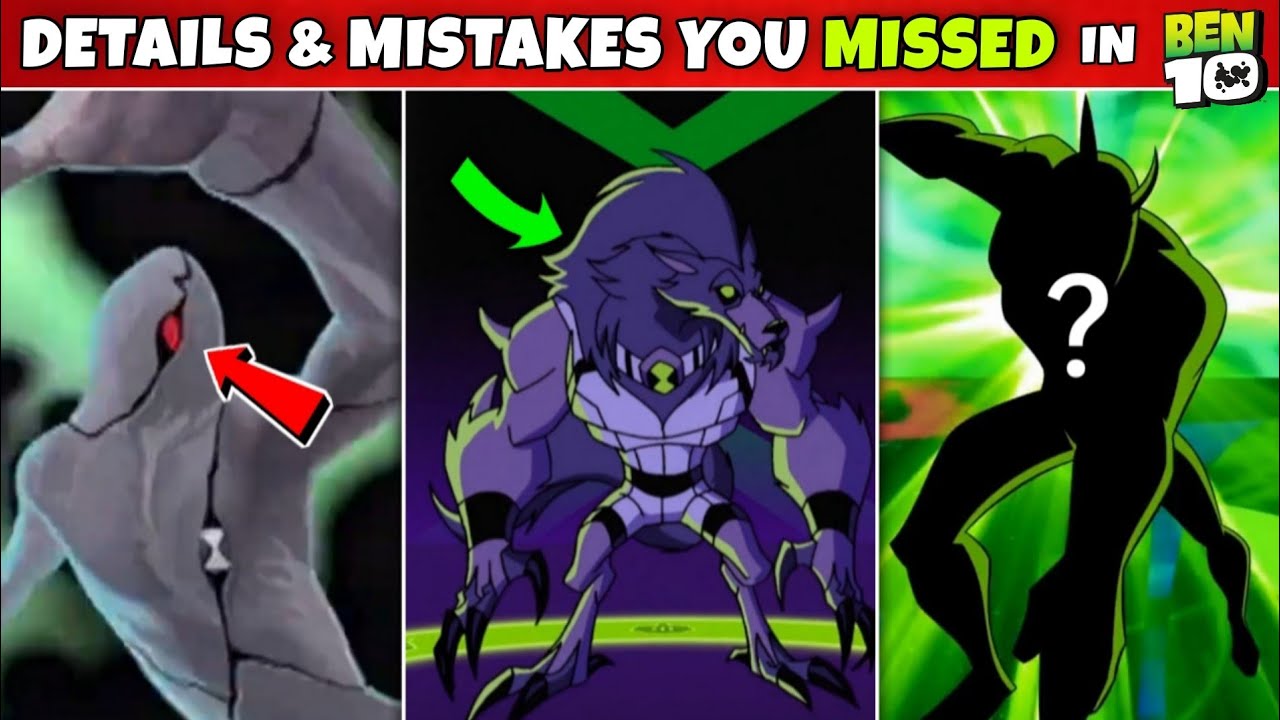 Details & Mistakes you Missed in Ben 10 theme songs | Fan 10k