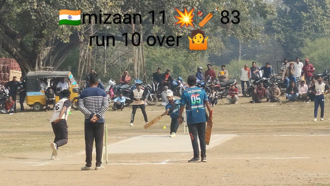 🇮🇳 15 January 2025 🇮🇳 mizaan 11 💥 🏏 83 run 10 over 🌞😈🌧️💨 #cricket #jabalpur #india #rmcc #india