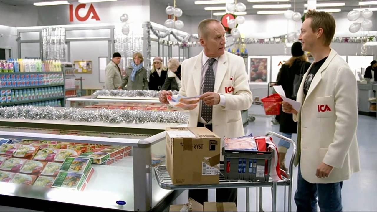 ICA reklamfilm 2008 v.52 - Ulf ska bjuda ut Cindy