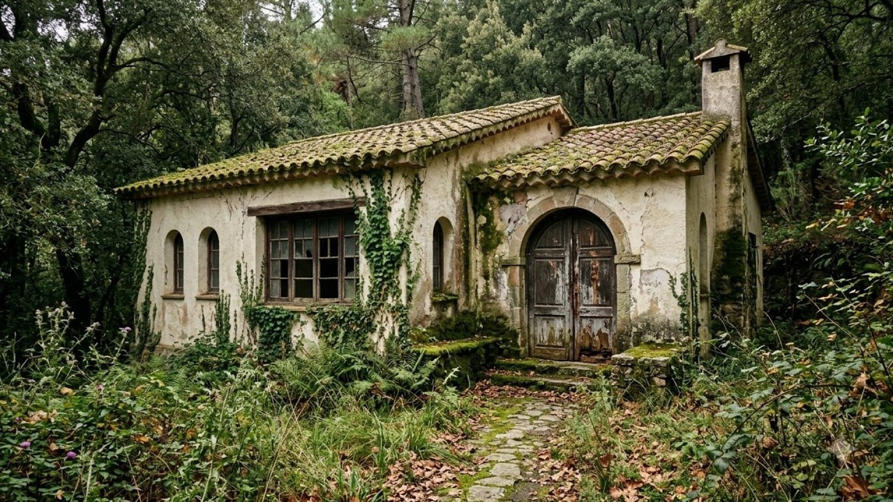 Decayed Forest House Transformed Into a Charming Mediterranean Villa | Satisfying Renovation